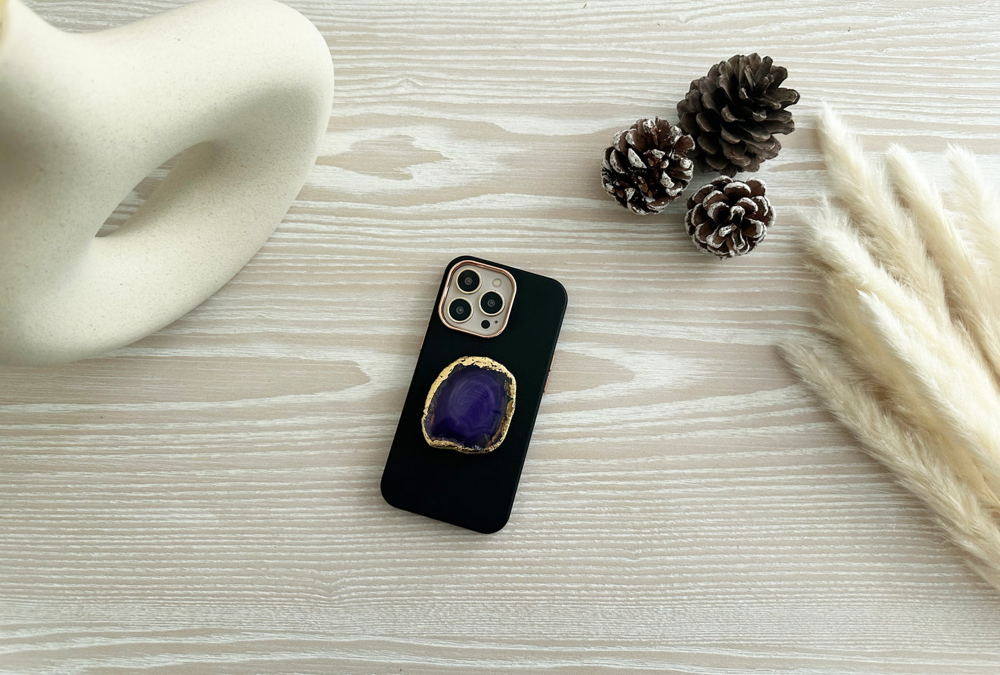 Amethyst Agate Popsocket 4