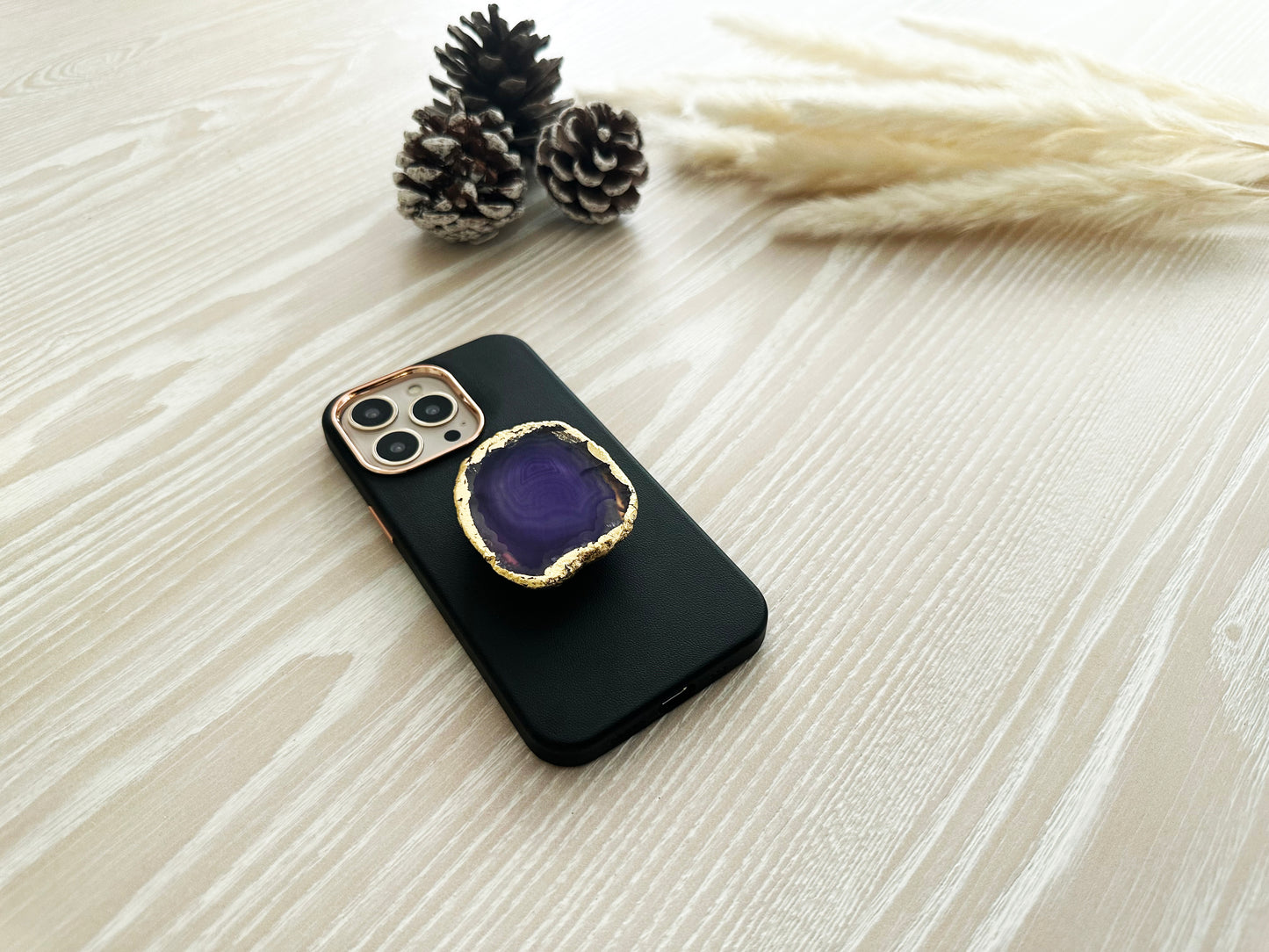 Amethyst Agate Popsocket 4