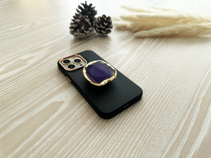 Amethyst Agate Popsocket 4