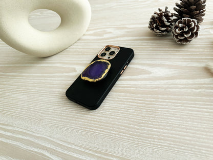 Amethyst Agate Popsocket 4