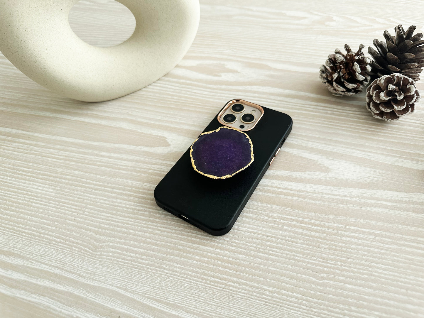 Amethyst Agate Popsocket 3