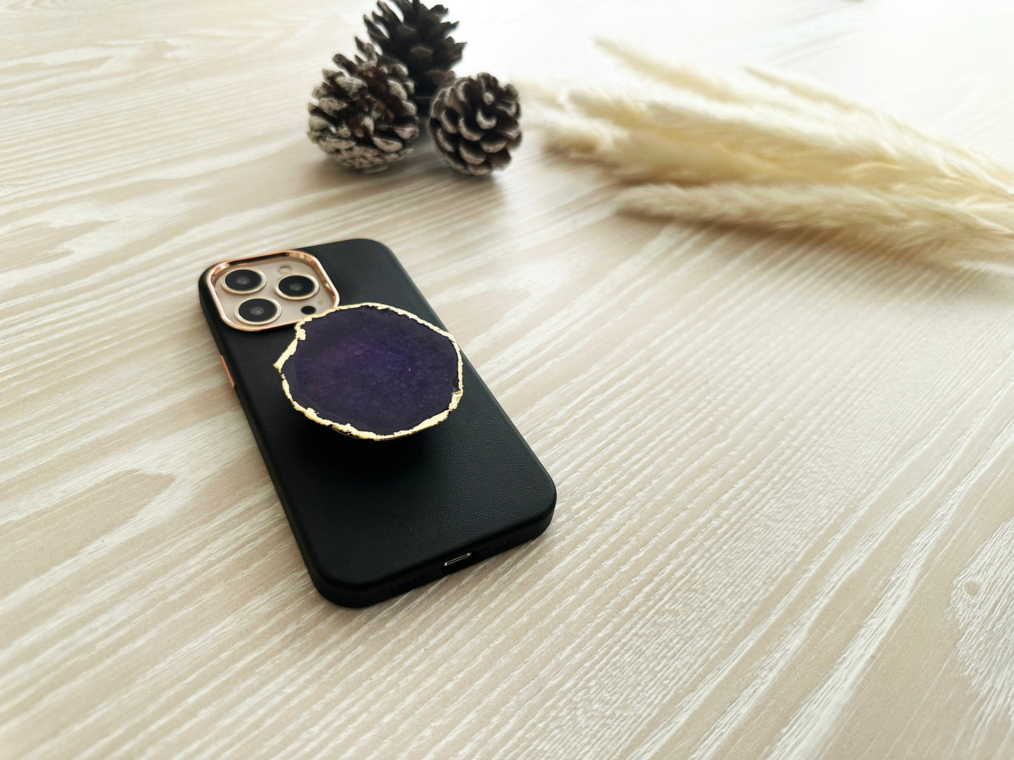 Amethyst Agate Popsocket 3