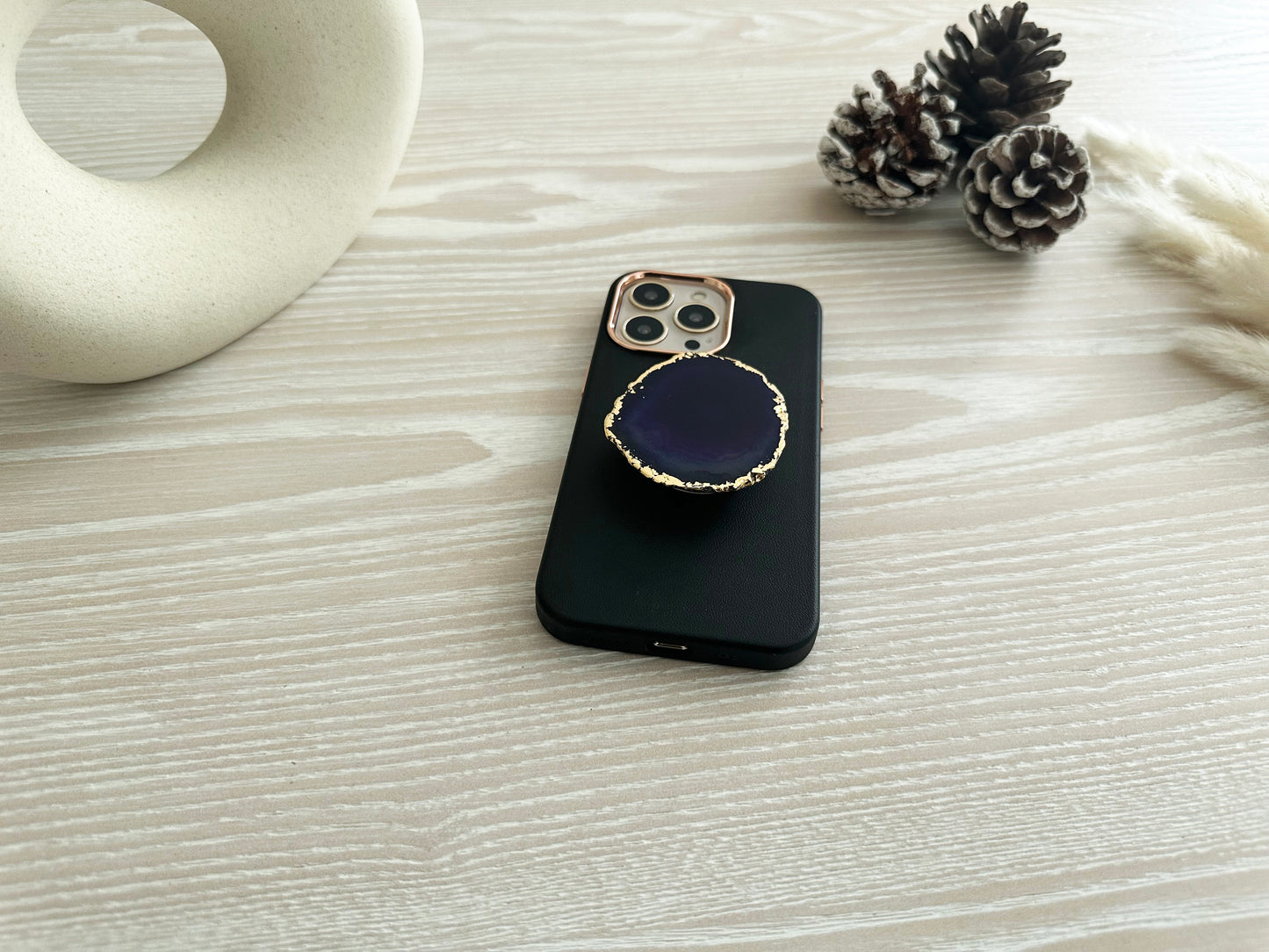 Amethyst Agate Popsocket 1