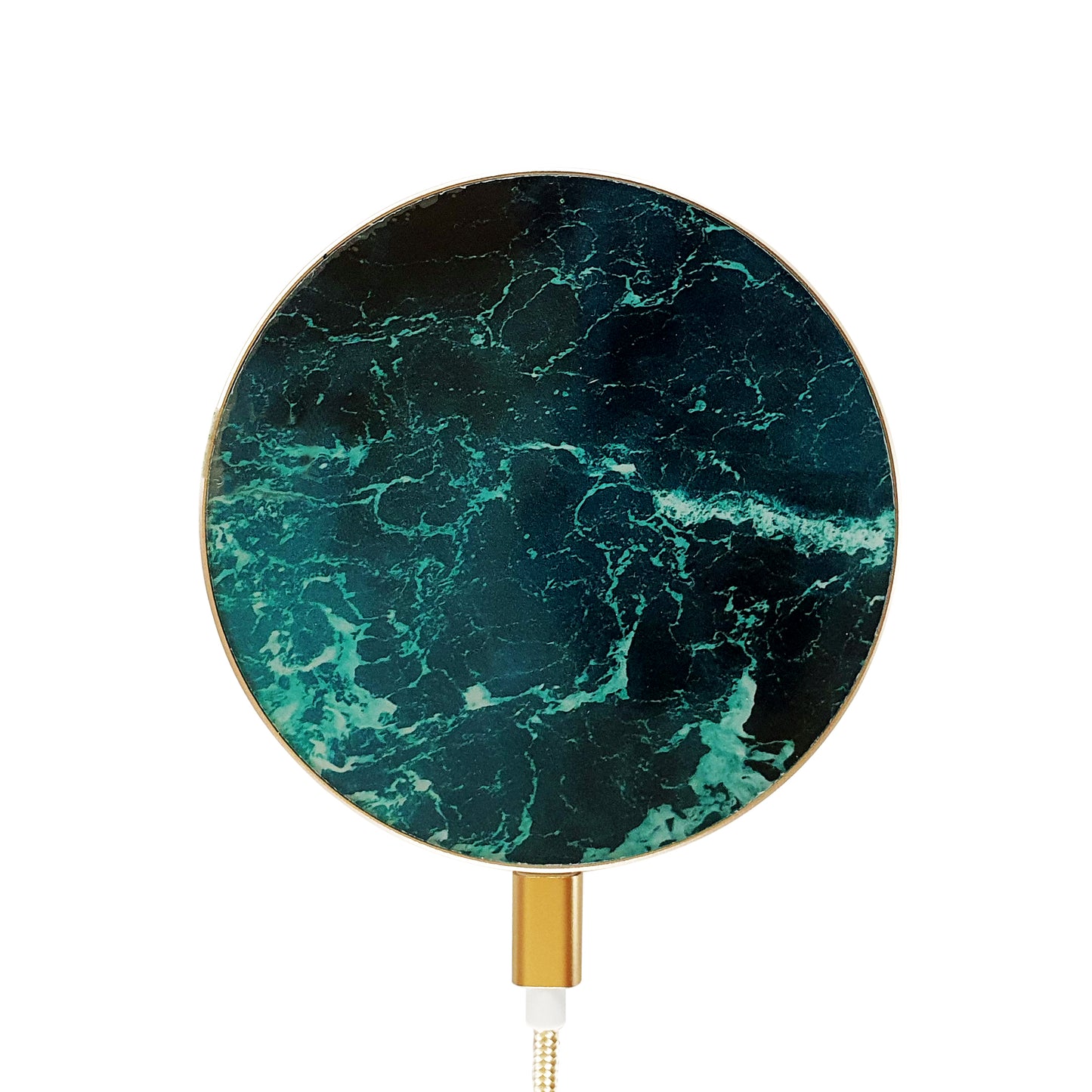 Teal Marble Charging Pad